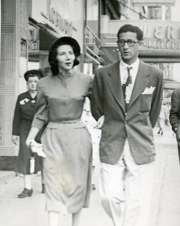 Victor and Betty Rosenfeld. 1951